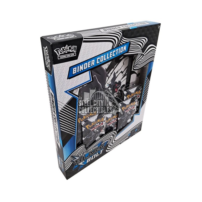 Pokemon Scarlet & Violet SV10.5 Black Bolt Binder Collection