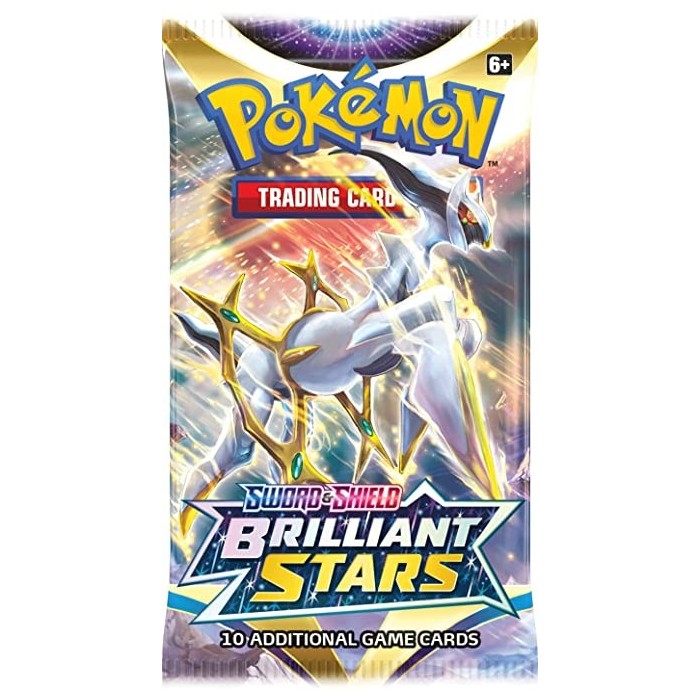 Pokemon Sword & Shield Brilliant Stars Booster Pack | Steel City