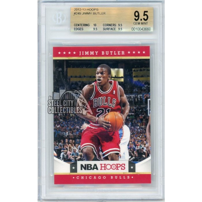 JIMMY BUTLER 2012-13 PANINI INTRIGUE SLAM INK ON CARD ROOKIE AUTO RC #D /199 