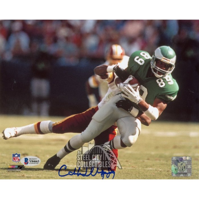 Calvin Williams Autographed Philadelphia Eagles 8x10 Photo BAS COA