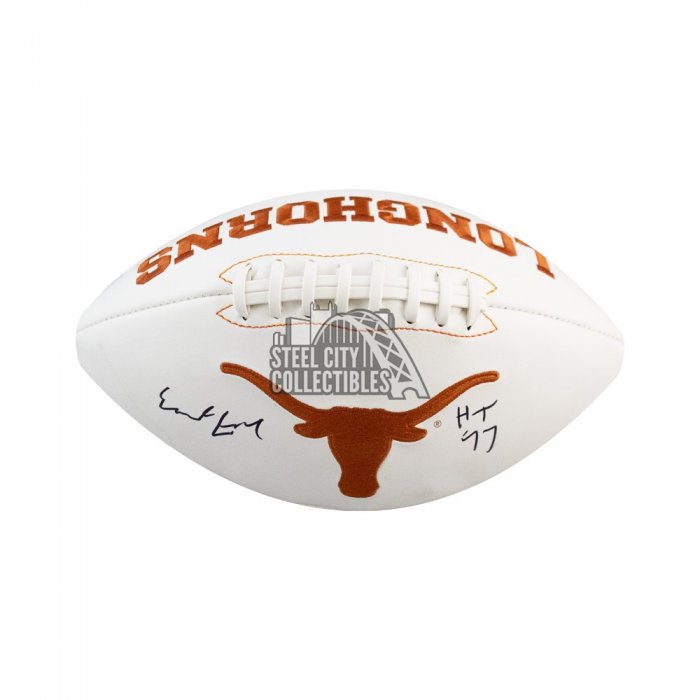 Earl Campbell HT 77 Autographed Texas Longhorns Football - JSA COA