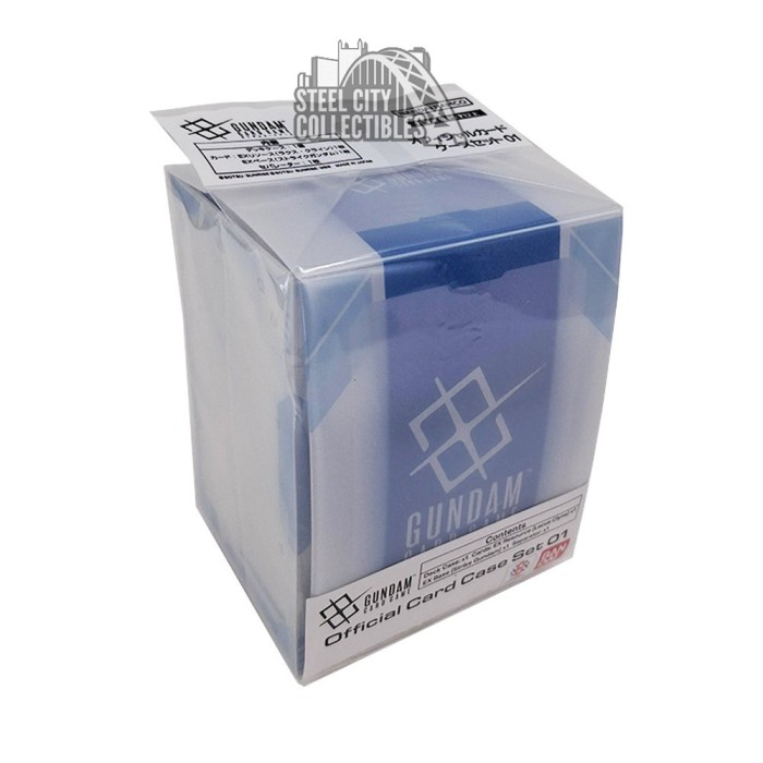 Bandai Gundam Card Game Official Card Case Set 01 Deck Box