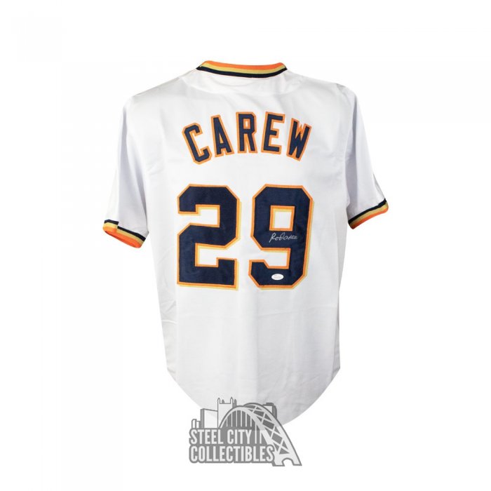 carew game worn jersey