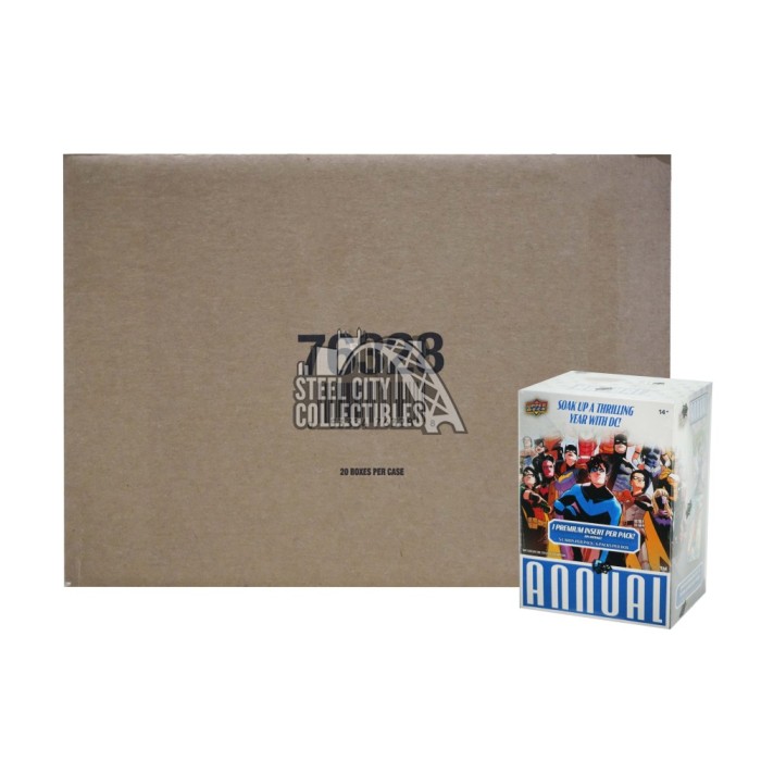 2023-24 Upper Deck DC Annual Blaster 20-Box Case | Steel City