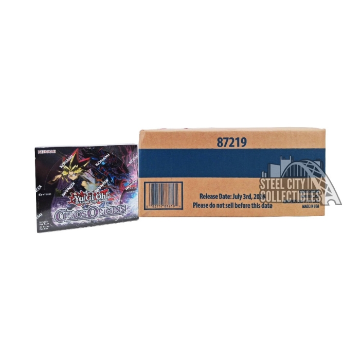order of chaos booster box Prices | YuGiOh bestselling booster pack that started the immortal battle between light and darkness in the YuGiOh Yu-Gi-Oh! Chaos Origins Booster 12-Box