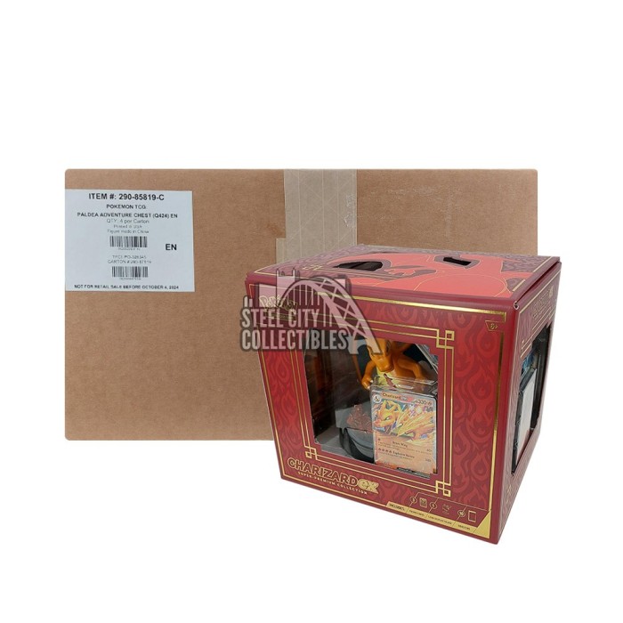 Pokemon Charizard ex Super-Premium Collection 4-Box Case