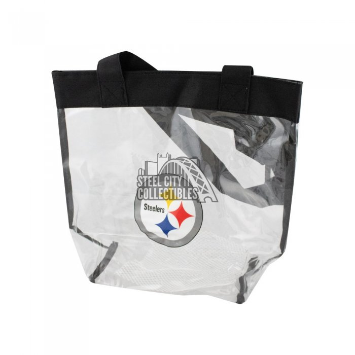 Pittsburgh Steelers NFL Clear Tote Bag Steel City Collectibles