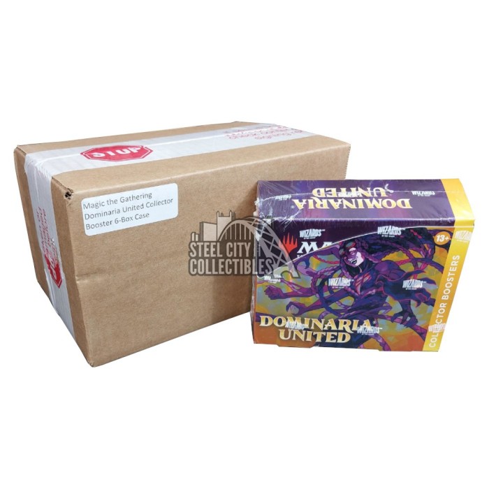 Magic the Gathering Dominaria United Collector Booster 6-Box Case | Steel  City Collectibles
