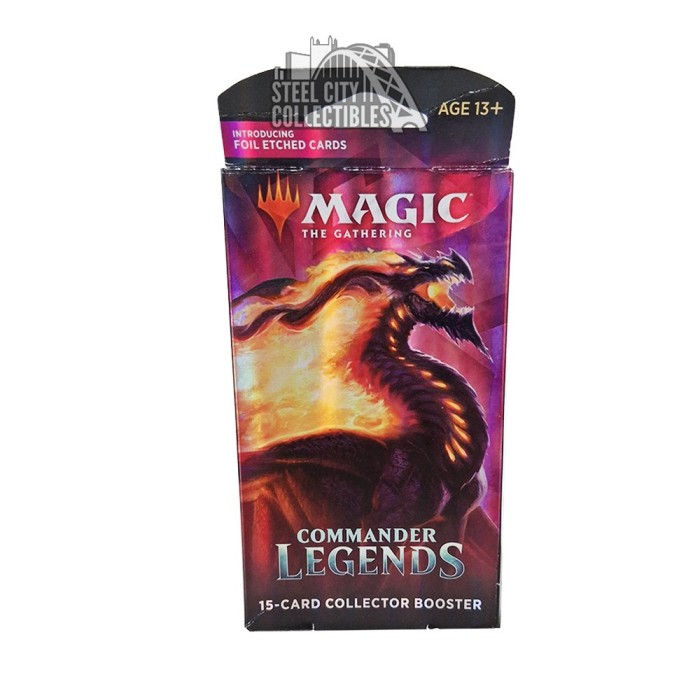 Magic the Gathering Commander Legends Hanger Collector Booster Pack | Steel  City Collectibles