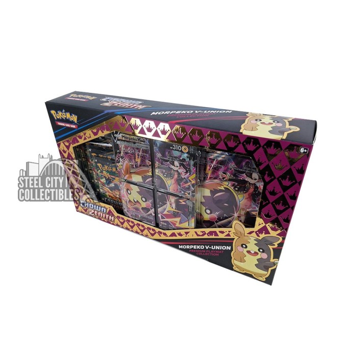 Pokemon Crown Zenith Morpeko V-Union Premium Playmat Collection