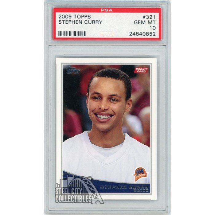STEPH CURRY 2009-10 TOPPS FOIL HOBBY PACK FACTORY SEALED PSA 10 POP 2 $179 EACH