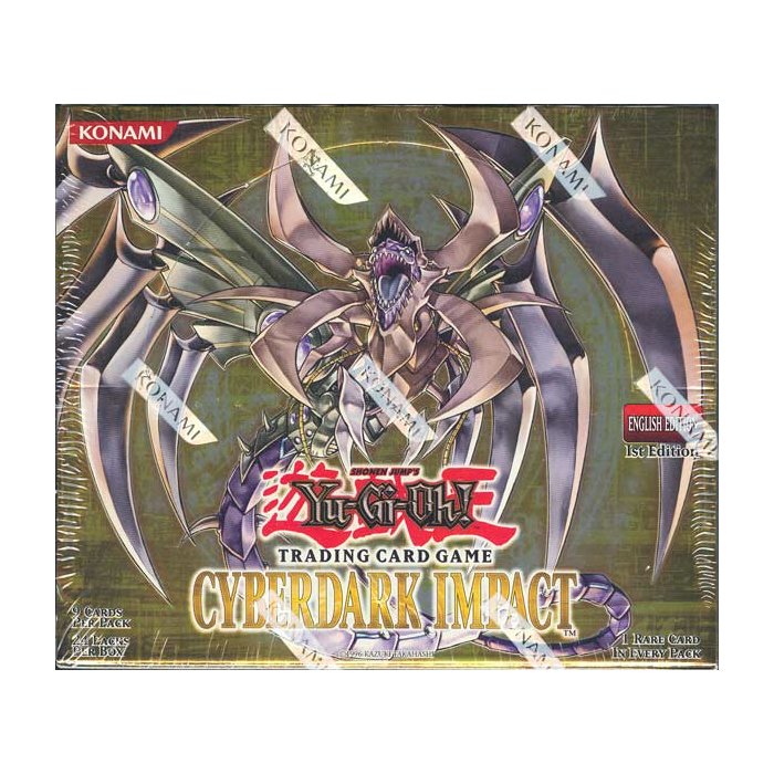 Konami Yu-Gi-Oh Cyberdark Impact 1st Edition Booster Box | Steel