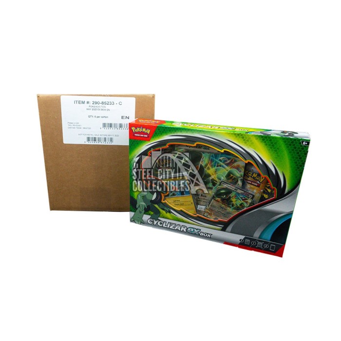 Pokemon Cyclizar EX Collection 6-Box Case | Steel City Pokemon Cyclizar EX Collection 6-Box Case | Steel City