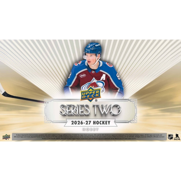 2026-27 Upper Deck Series 2 Hockey Hobby Box | Steel City Collectibles