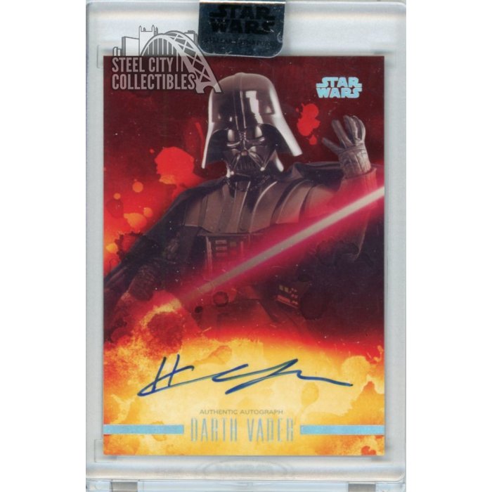 Hayden Christensen Darth Vader 2019 Topps Star Wars Stellar