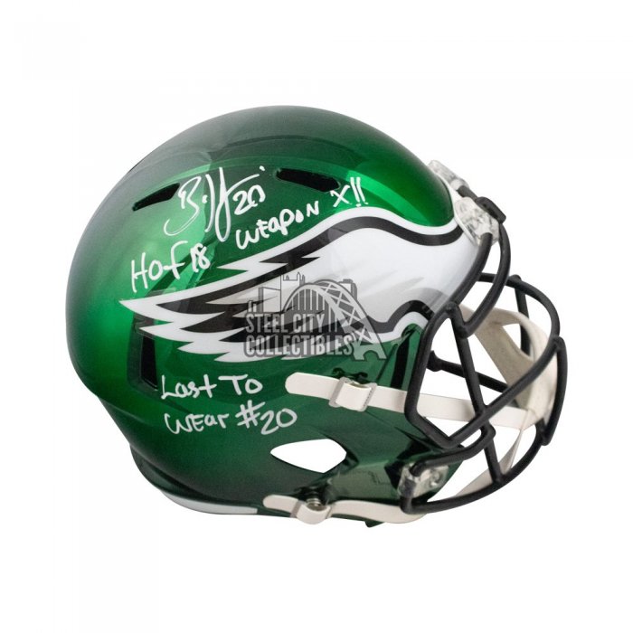 brian dawkins signed football