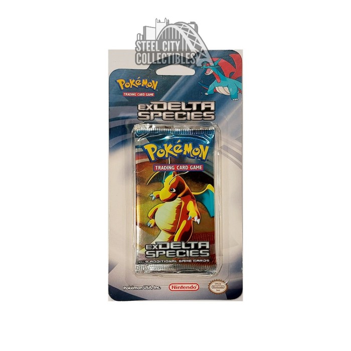 Pokemon EX Delta Species Blister Pack Pokemon EX Delta Species Blister Pack