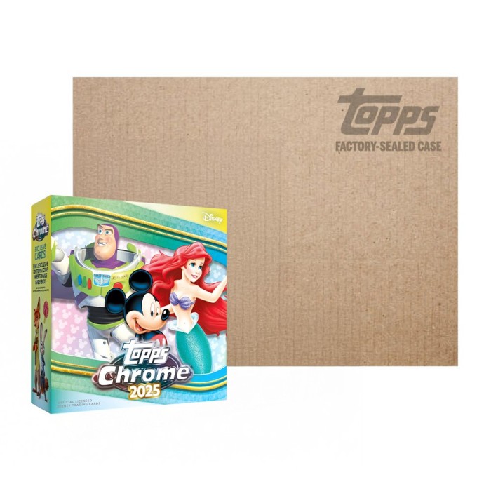 Topps Chrome Disney Inside Out コンプセット レア 2025 Topps Chrome® Disney - Hobby Box - Sealed Case