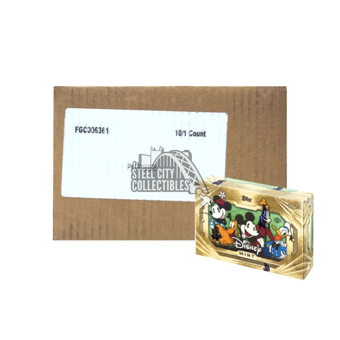 2025 2025 Topps Mint Disney 開封済み Topps Disney Mint Hobby Box