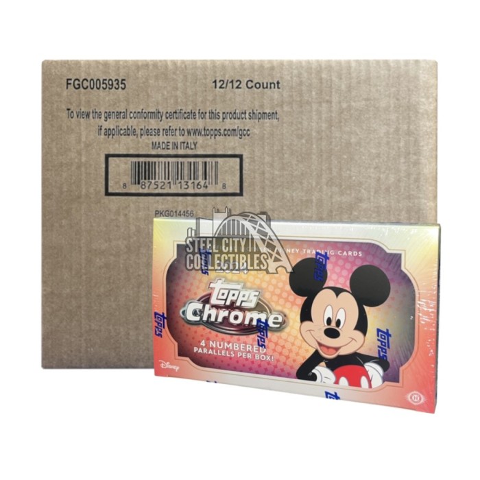 未開封 シュリンク付 Topps Chrome Disney Mega Box 2025 TOPPS CHROME