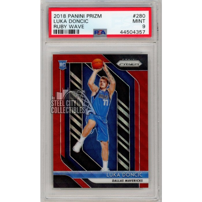その他 PSA10 LUKA DONCIC 2019 PRIZM RUBY WAVE 2019-20 Panini Prizm LUKA DONCIC Ruby Wave Prizm PSA 10 Gem
