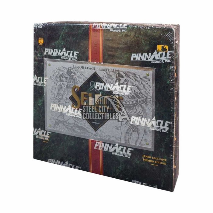 1995 Pinnacle Select Certified Baseball Hobby Box Steel City Collectibles