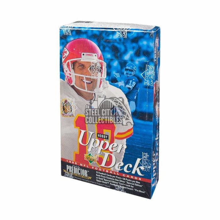 1995 Upper Deck Football Hobby Box | Steel City Collectibles