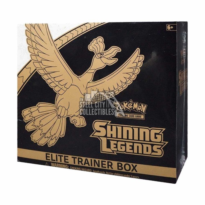 pokemon shining legends elite trainer box collectible cards Prices | Oh 45 Energy cards 6 damage Pokemon Shining Legends Elite Trainer