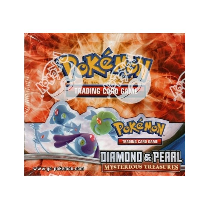 24x Diamond and Pearl Mysterious Treasures Booster Pack Details about   Pokemon Portuguese 
