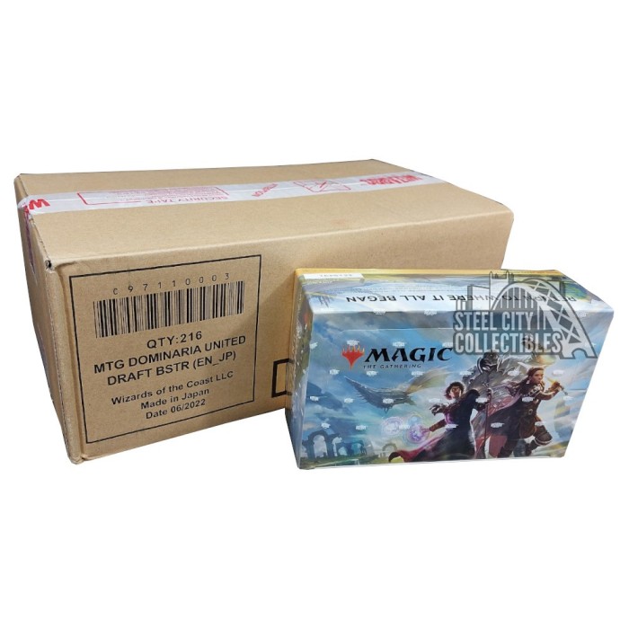 mtg dominaria collector booster box Amazon.com: Magic: The Gathering Dominaria United Draft Booster Box main image 1