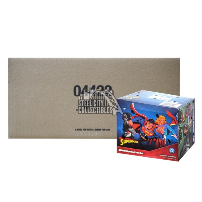 2025 Upper Deck Fleer Ultra Superman Hobby 12-Box Case | Steel