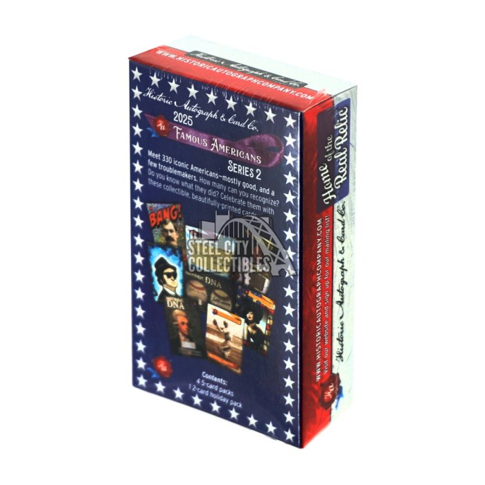 2025 Historic Autographs Famous Americans Series 2 Hobby Box