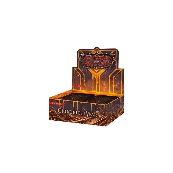 Flesh & Blood Crucible of War Unlimited Booster Box