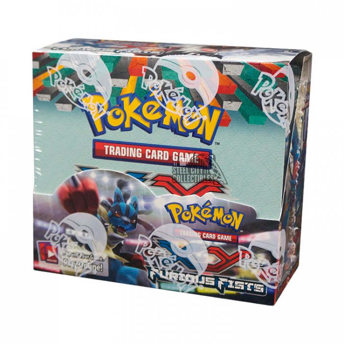 xy furious fists booster box XY Furious Fists Sleeved Booster Pack (1) – luckypullscards main image 1