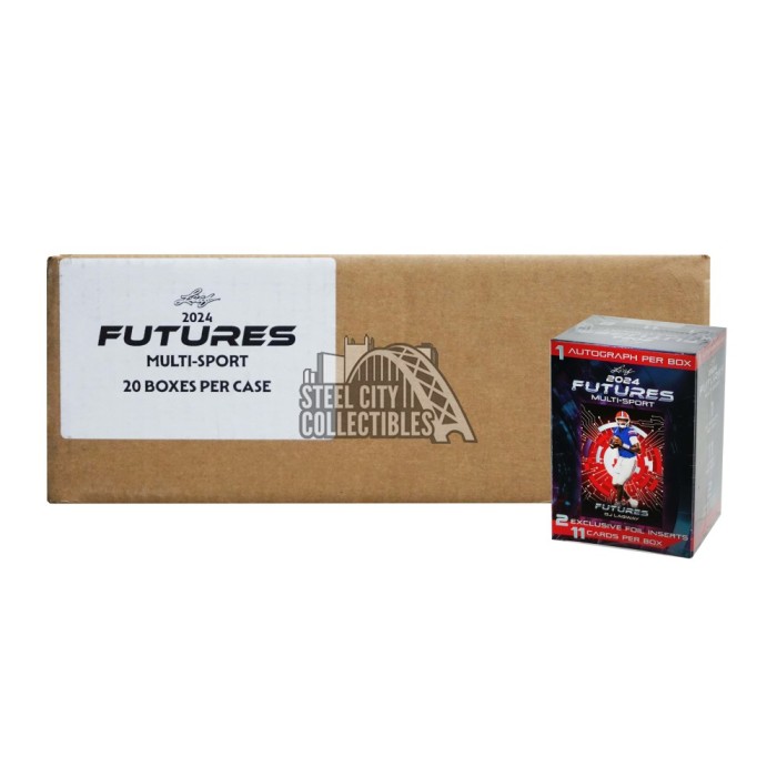 2024 Leaf Futures Multi-Sport Blaster 20-Box Case | Steel City