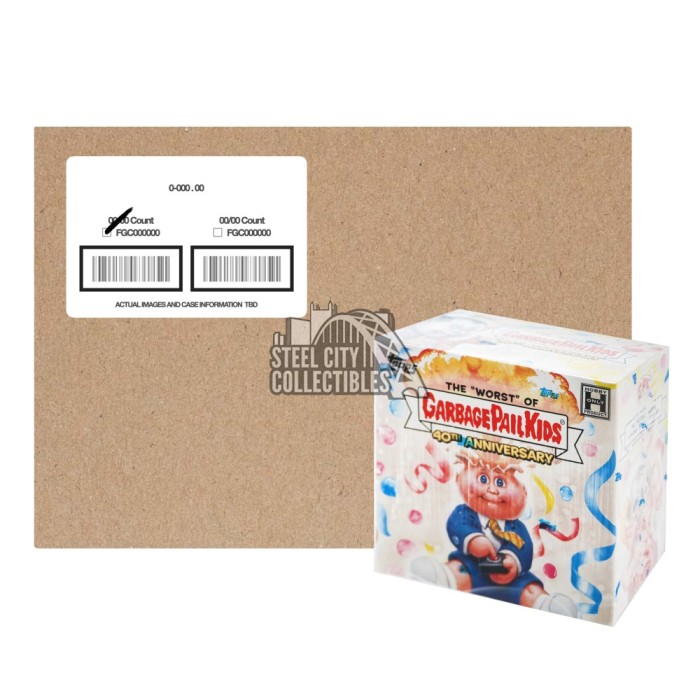 Hackman　Bertel Gardberg ハックマン　ガードバーグ 2025 Topps Garbage Pail Kids: Worst of GPK 40th Anniversary Hobby