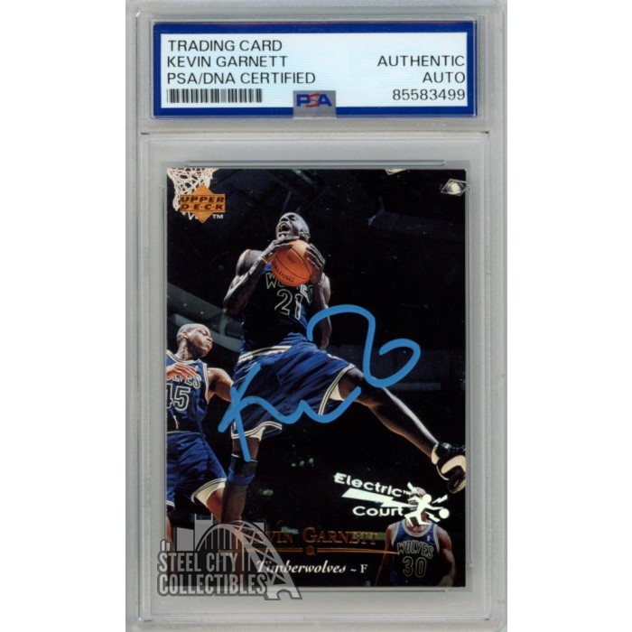 その他 KEVIN GARNETT auto psa9 Kevin Garnett 1995-96 Upper Deck SP Autograph Rookie Card