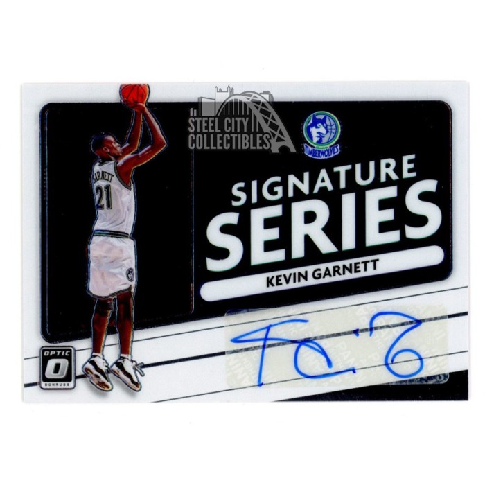 Kevin Garnett 2020-21 Panini Optic Signature Series