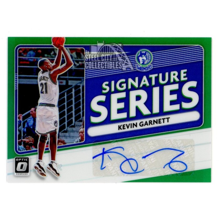 Prizm KEVIN GARNETT AUTO SSP 直筆サインカード 貴重 Kevin Garnett Autograph 21-22 Panini Prizm Basketball Card