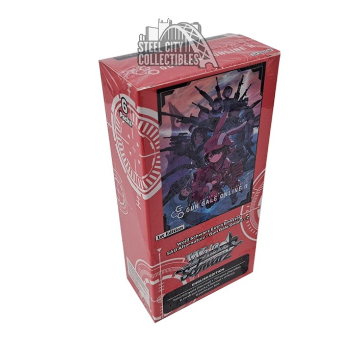 Weiss Schwarz Sword Art Online Alternative - Gun Gale Online 2 Extra Booster  Box | Steel City Collectibles