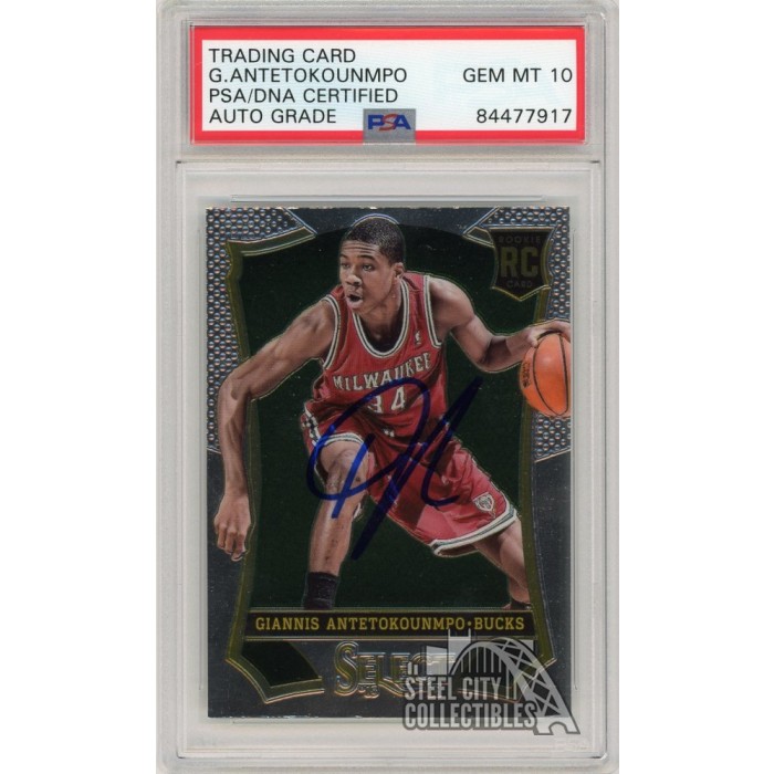 Giannis Antetokounmpo 2013-14 Panini Select Basketball Rookie Card