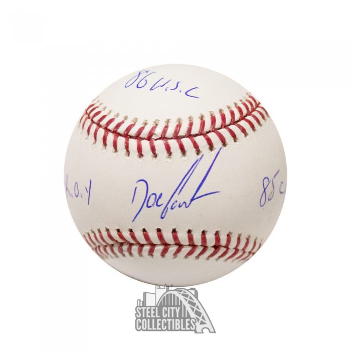 Dwight Gooden Autographed New York Custom Blue Baseball Jersey - BAS COA