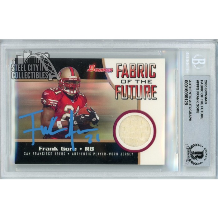 frank gore 49ers authentic jersey