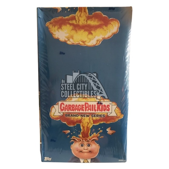 Super Manny 2012 Topps Garbage Pail Kids Series 1 Silver Sticker Card