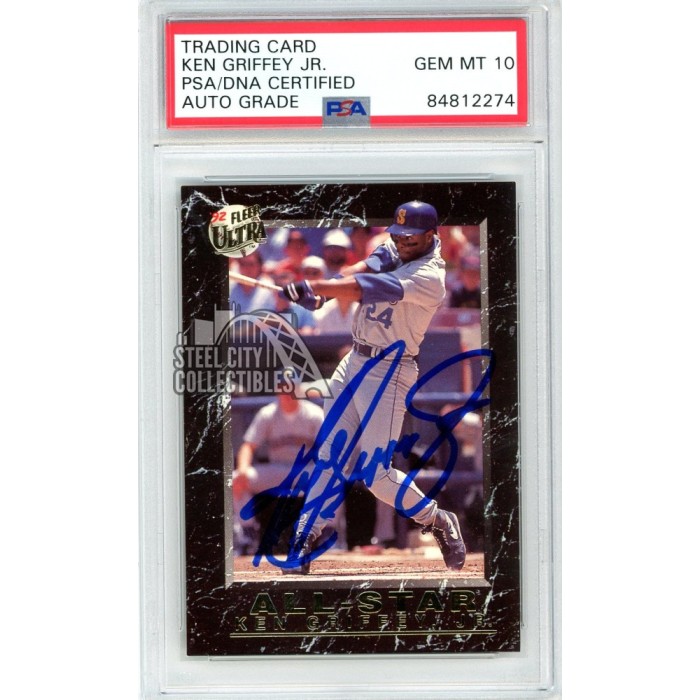 Ken Griffey Jr. サイン入りカード 1992 グリフィー Ken Griffey Jr 1992 Fleer Ultra All Star Autograph Card #6