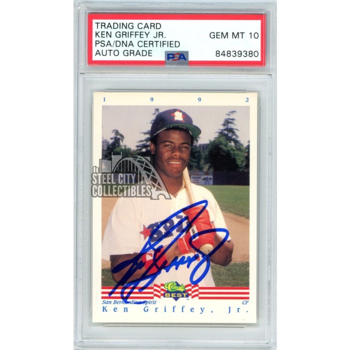 Ken Griffey Jr. サイン入りカード 1992 グリフィー griffey-38019948.jpg