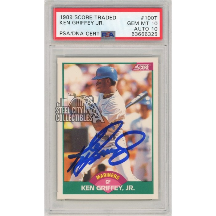 1989 Score Baseball Rookie & Traded Complete Box Set Ken Griffey Jr Rookie Card 
