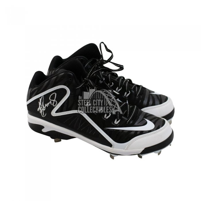 Ken Griffey Jr Autographed Nike Baseball Cleats - Tristar | Steel City
