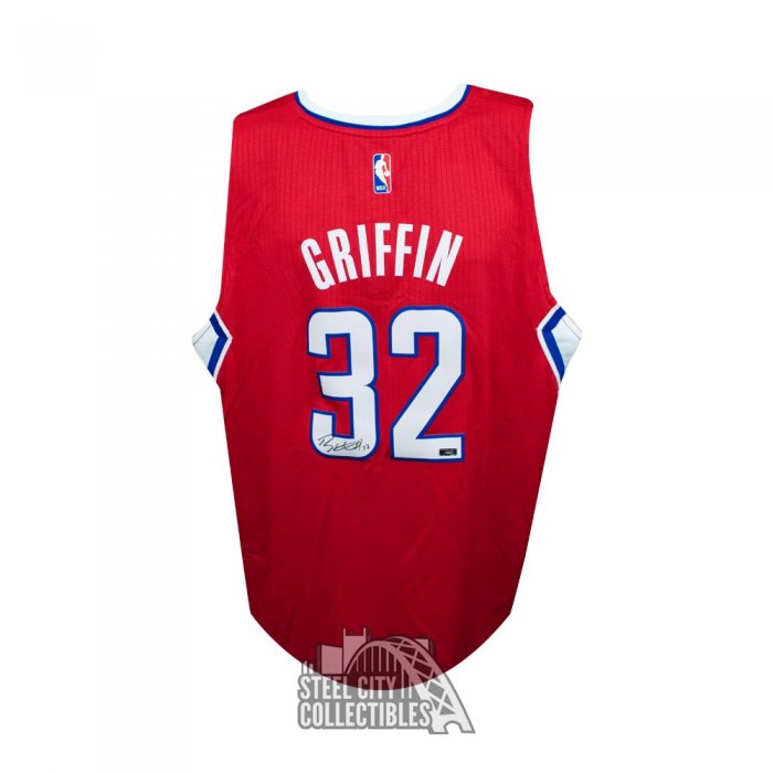 Blake Griffin Autographed Framed Clippers Jersey - The Stadium Studio