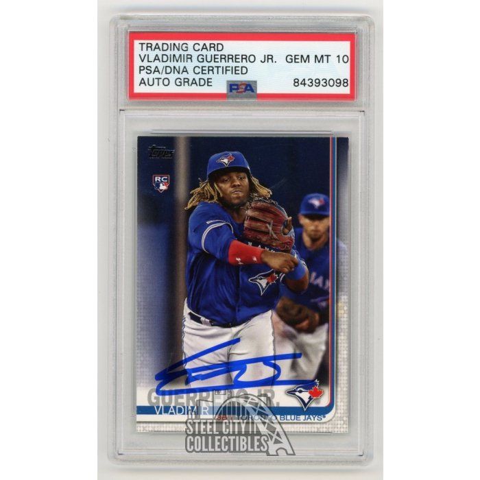 Vladimir Guerrero Jr 2019 Topps Update Autographed Rookie